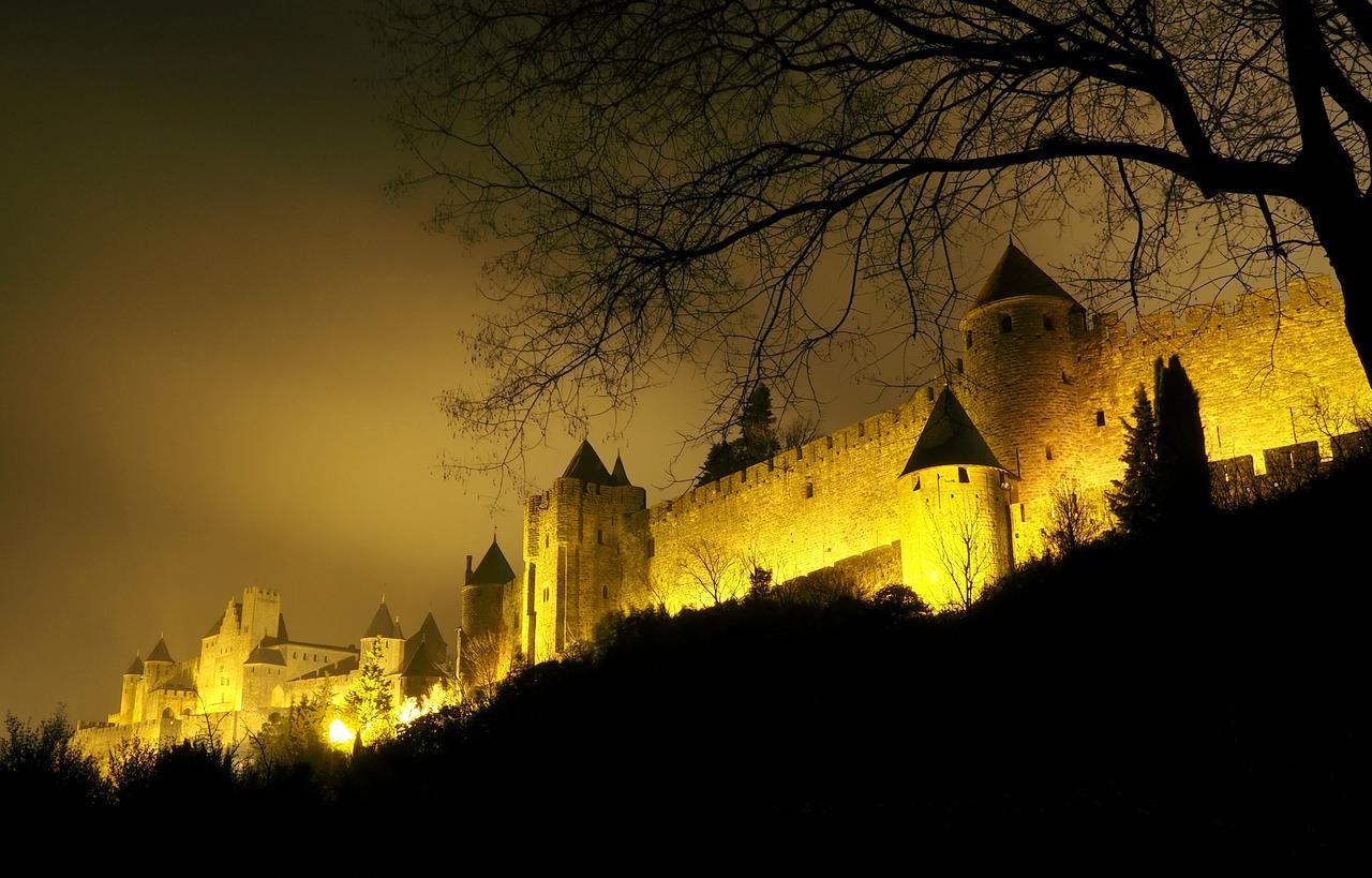 Sous Les Courtines Villa Carcassonne Bagian luar foto