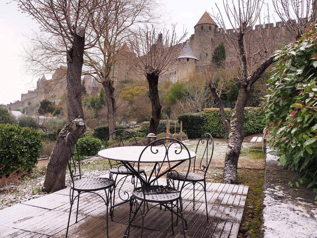 Sous Les Courtines Villa Carcassonne Bagian luar foto