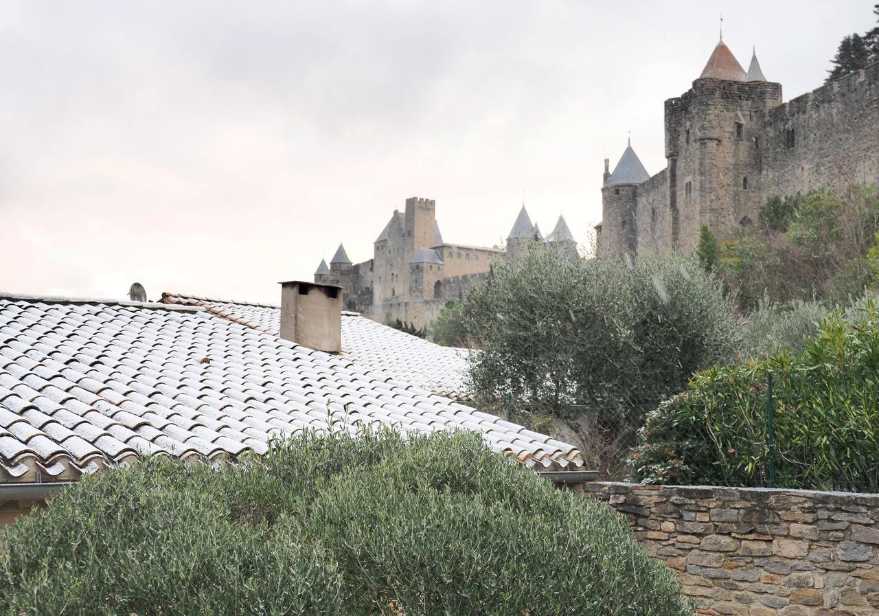 Sous Les Courtines Villa Carcassonne Bagian luar foto
