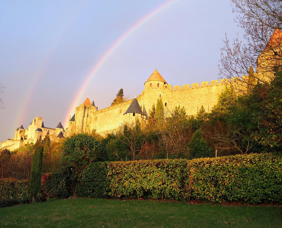 Sous Les Courtines Villa Carcassonne Bagian luar foto